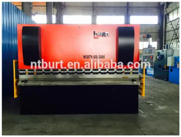 NC two axis control torsion shaft synchronous hydraulic bending machine/press brake