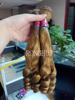 Tangle free golden brazilian braiding hair 12 inch
