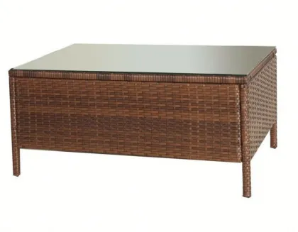 Factory Direct Waterproof Outdoor Sunbed Bellagio Rattan Garden Furniture