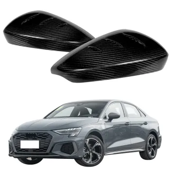 2020-2023 Audi A3/S3 8Y Upgrade Car Parts & Accessories - Carbon Fiber Side Mirrors & Caps