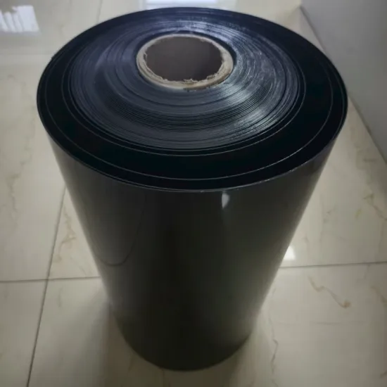 Black Extruded Polypropylene PP Plastic Sheet Film
