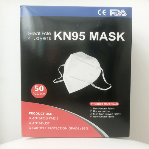 Maska przeciwpyłowa CE FDA Earloop KN95