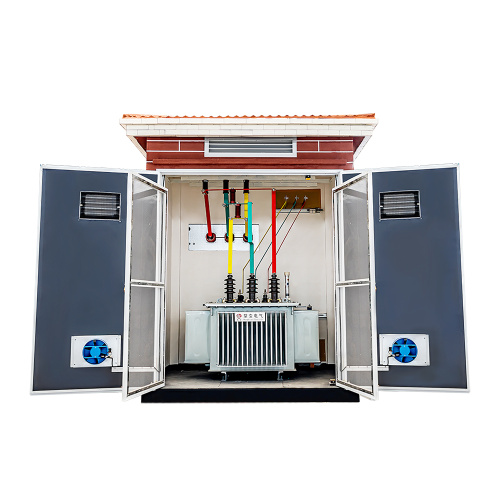 High and low voltage prefabricated substations