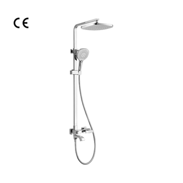 Set doccia con bocca di erogazione
