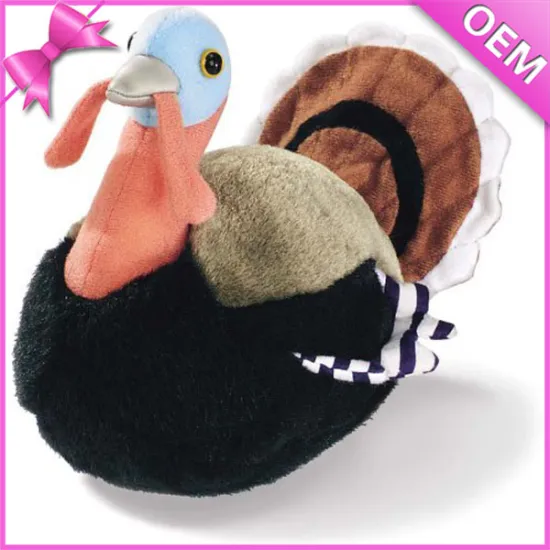 Novelty Design Best Made Cute Plush Turkey Soft Toys For Sale Mascot Stuffed