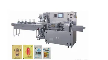 Horizontal multi-function sterilize patch four sides packing machine