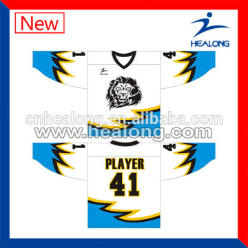 custom digital pattern ice hockey jersey