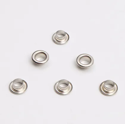 High end high quality zinc alloy eyelets for canvas metal eyelets for garment