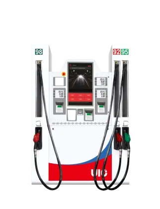 Fuel Dispenser with Six Hoses and Three Products