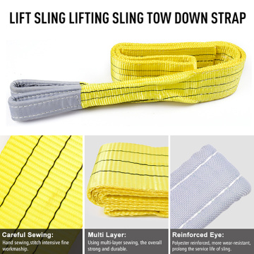 3 ton best Quality lifting straps