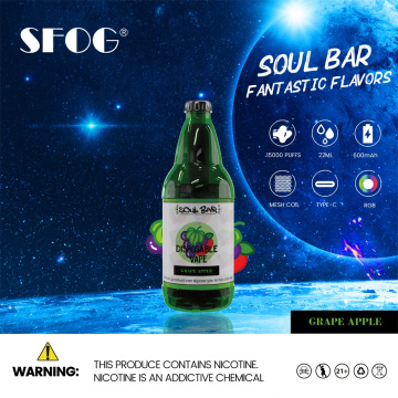 SFOG SOUL BAR 15000 puffs electronic cigarette warehouse