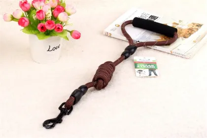 dog chain nylon material unique design dog rope