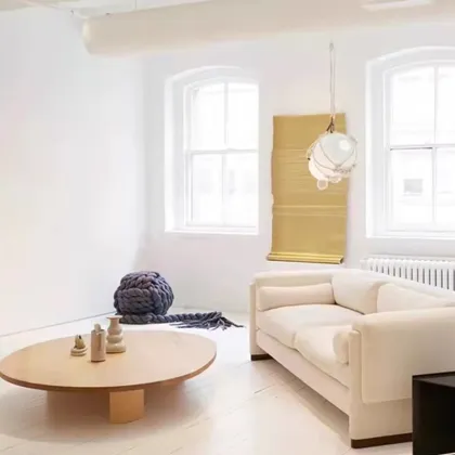 Danish-Inspired Modern Minimalist Coffee Table