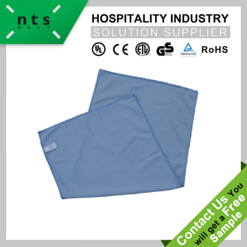 blue cleaning microfiber glass cloth