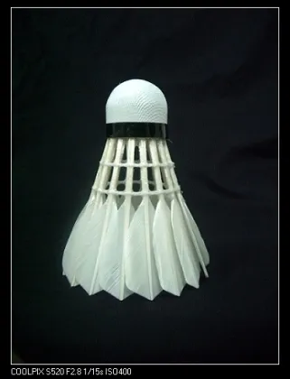 High quality water duck feather badminton shuttlecock D-6