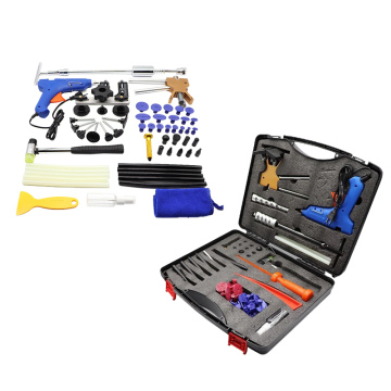 Tool Set for Unmarked Dent Repair in Car Body Sheet Metal