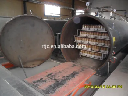 Double door autoclave steam sterilizer