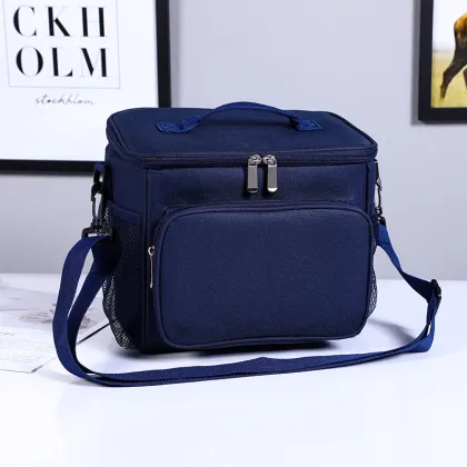 School Lunch Box Fitness Cooler Insulated Lunch Bag