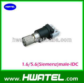 75 ohm to 120 ohm balun converter IDC Krone and 1.6/5.6 simenz male