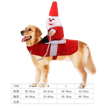 Soft Breathable Dog Clothes for New Year's and Halloween Cosplay