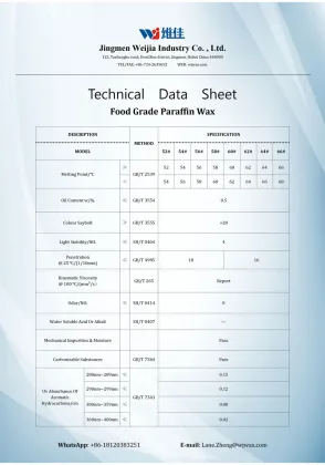 Food Grade Paraffin Wax For Candles