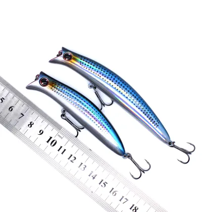 AOCLU Floating Lure 110mm Topwater Lipless Minnow Lure for Sea Bass & Trout