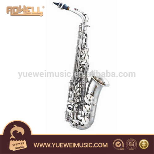 Hot sale,Nickel plated,Alto Saxophone,Eb,Yellow Brass,good quality,low price,chinese factory