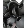 Custom factory formed silicone rubber air box gas mask