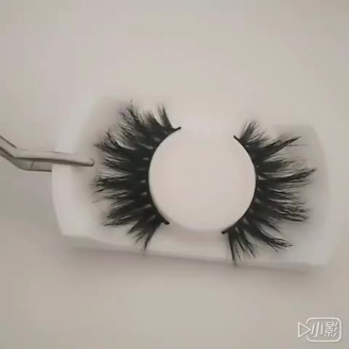 5 par 100% Real Mink-ögonfransar 3D