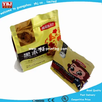 stand up dog food bag with zipper