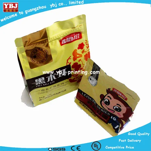 stand up dog food bag with zipper