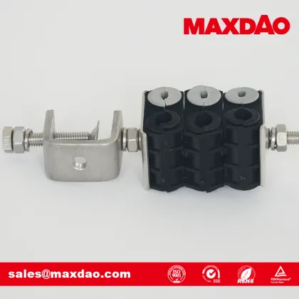 1-5/8" passivated surface treatment feeder clamp andrew