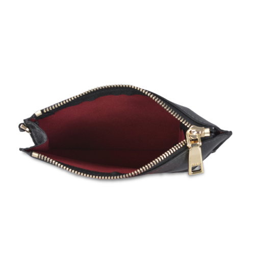 Long Wristlet Saffiano Leather Pouch Customized Handbags