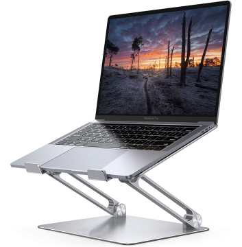 2023 MG Adjustable Laptop Stand: Portable, Cold Steel Desk Stand for Ergonomic Computer Notebook Holding