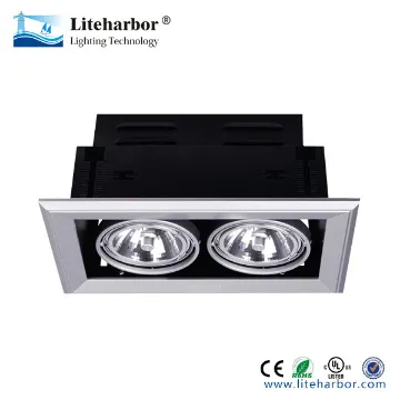 2 lights ceiling led lights embedded china manufacturer