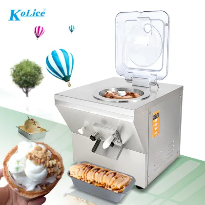 Kolice Desktop Ice Cream Maker Machines | Gelato Machine | Fruit Hard Serve | Carpigiani Gelato Mac