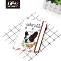 Notebook de estilo PU de estilo para perros adorable personalizado con diario de tapa dura con correa elástica