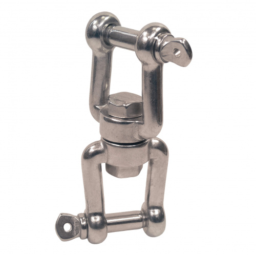 Stainless Steel Jaw and Jaw Swivel Shackle