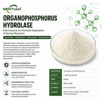 Organophosphorus Hydrolase for Pesticide Degradation