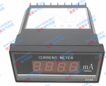 Digital DC ammeter meter 48 * 96 SX48-DCI DC200MA measuring instrument