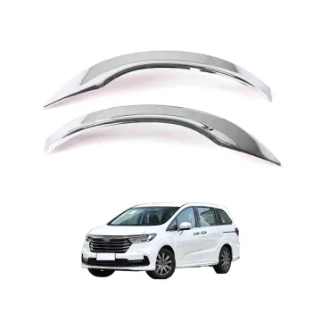 2022 Honda Odyssey ABS Carbon Fiber Chrome Rearview Mirror Trim Strip