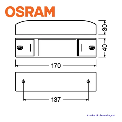 Osram Driver IT FIT 30/220-240/24 24V Switching Power Supply for LED Strip