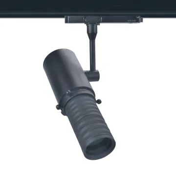 RONSE 10W 600lm Gobo Light Spotlight Bar - Modern Rail Lighting System LED Track Light for Museums