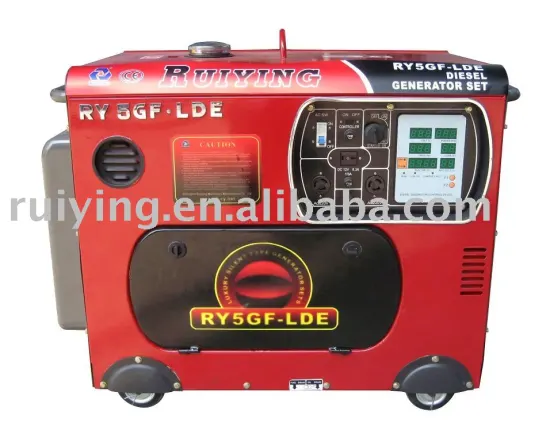 generator sell 2KW-6KW silent type diesel generator