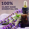 Salvia Sclarea Clary Sage Essential Oil 100 ٪ ارگانیک