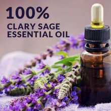 Salvia Sclarea Clary Sage Essential Oil 100 ٪ ارگانیک