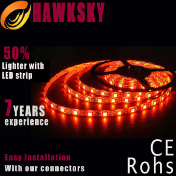 2015 top sale red 3528 60led strip led lights