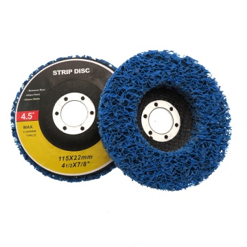 4.5 Inch Blue Wheel Strip Disc for Grinders - Easy Paint Removal Abrasive Tool 115mm