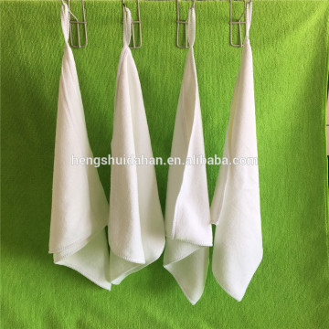 Hot sell sanded square solid color kitchen dish cloth