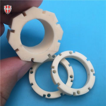 anello del manicotto del cuscinetto in ceramica di allumina cnc di precisione